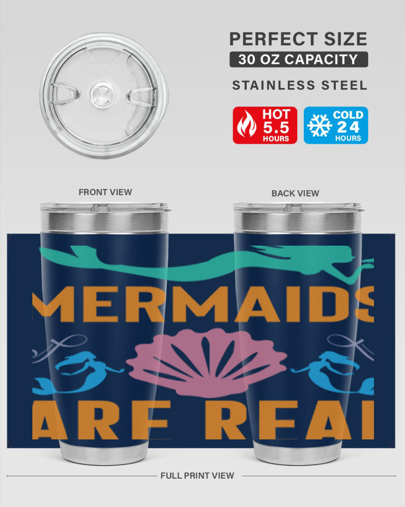 Mermaids Are Real Design 478#- mermaid- Tumbler