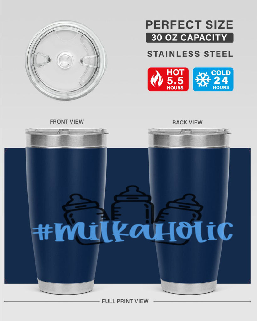 Milkaholic Style 46#- baby- tumbler