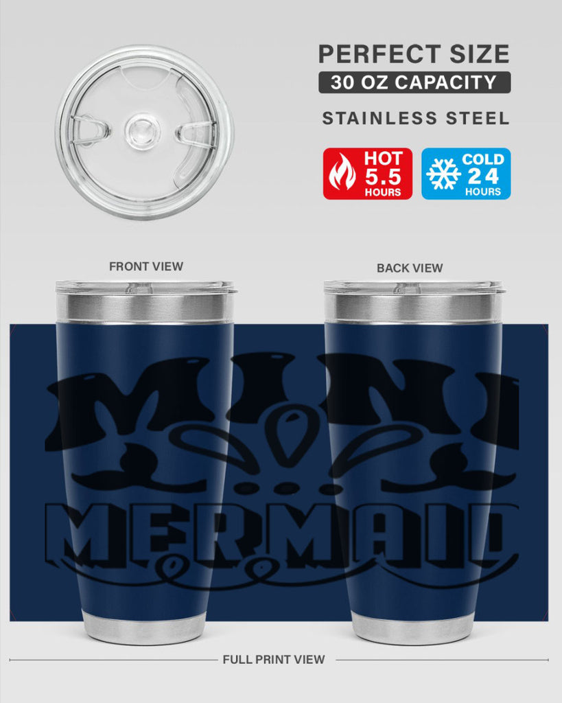 Mini mermaid 507#- mermaid- Tumbler