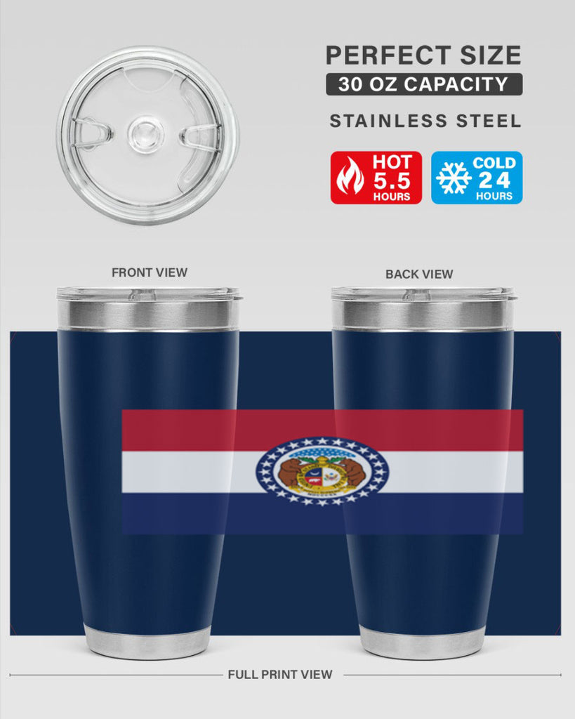 MissouriMissouri 27#- Us Flags- Tumbler