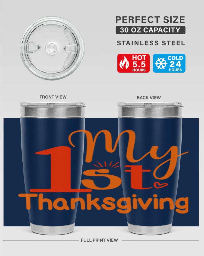 My st Thanksgiving Design 431#- fall- Tumbler