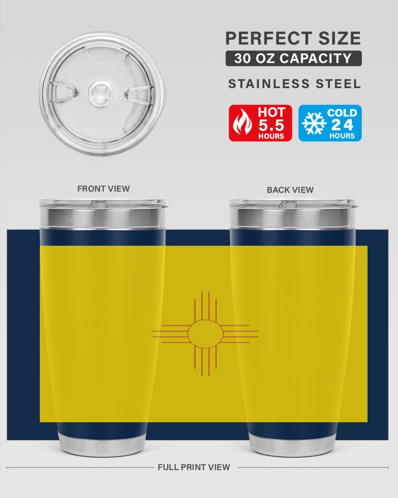 New Mexico 21#- Us Flags- Tumbler