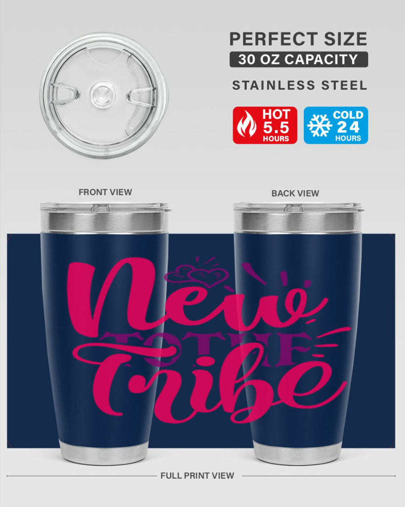 New To the Tribe Style 214#- baby- tumbler