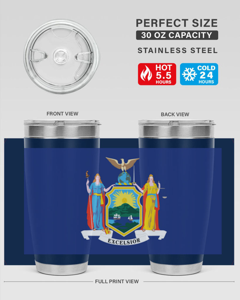 New York 20#- Us Flags- Tumbler