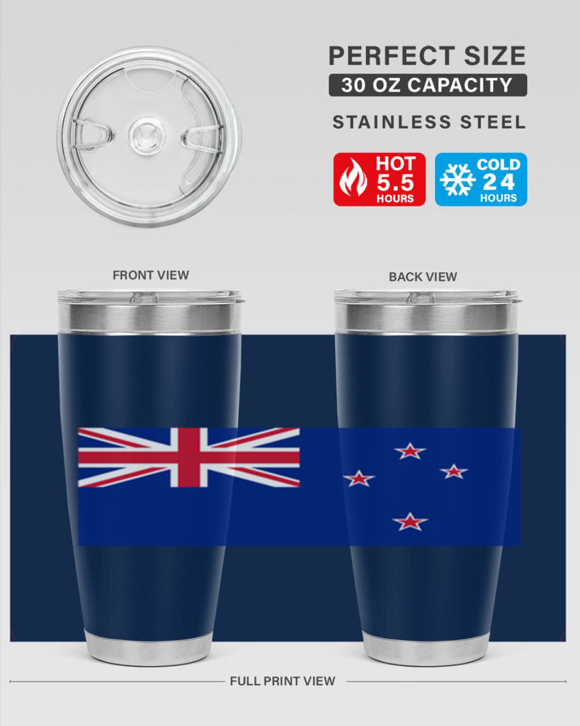 New Zealand 74#- world flags- Tumbler