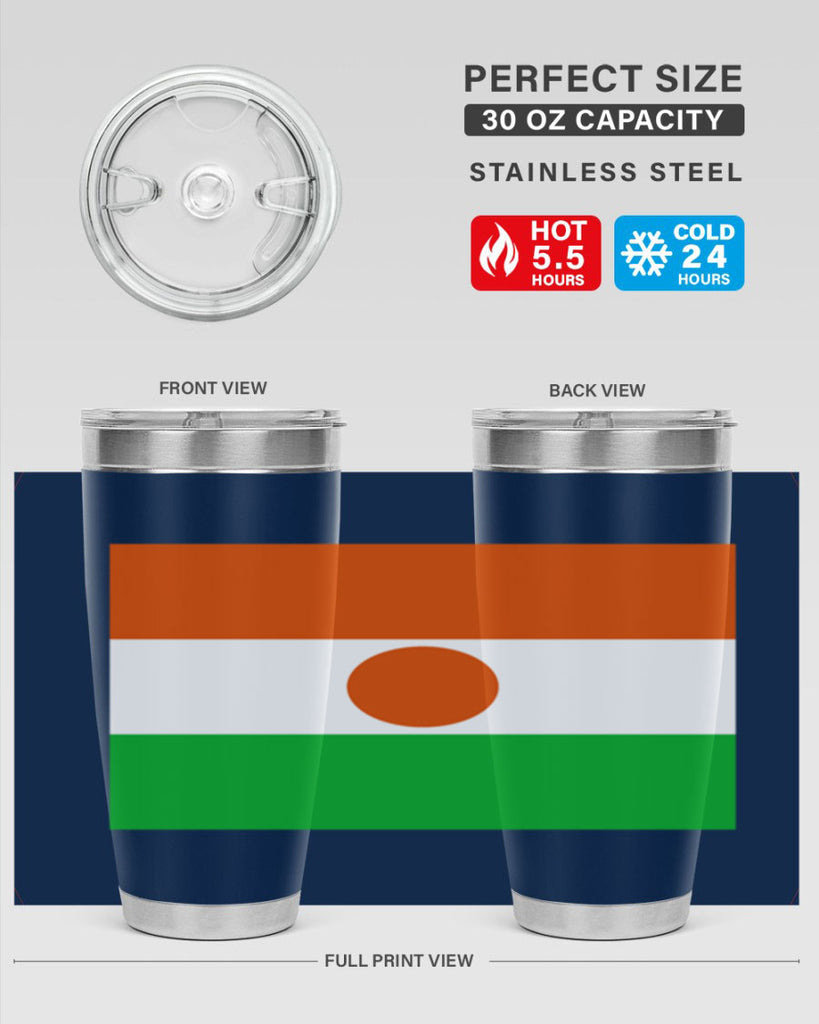 Niger 72#- world flags- Tumbler