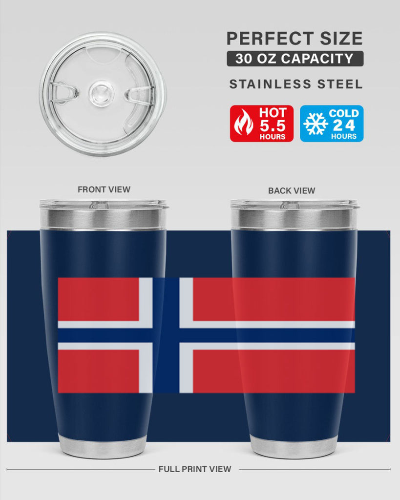 Norway 68#- world flags- Tumbler