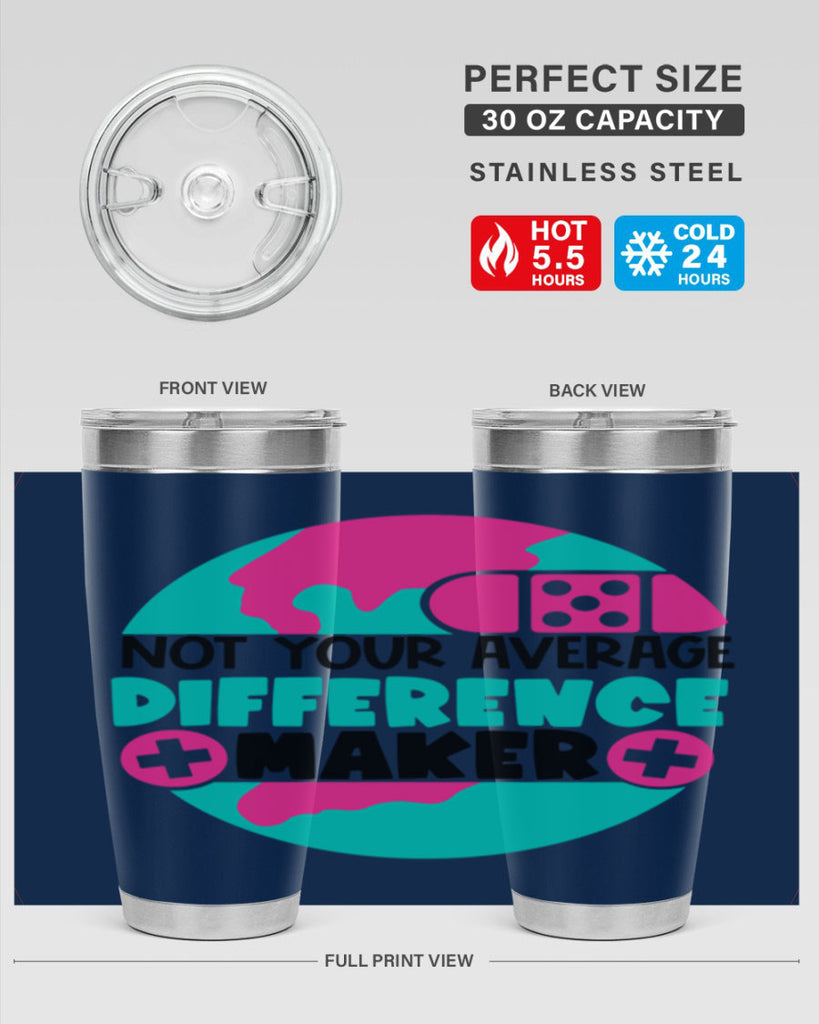 Not Your Averange Difference Maker Style Style 122#- nurse- tumbler