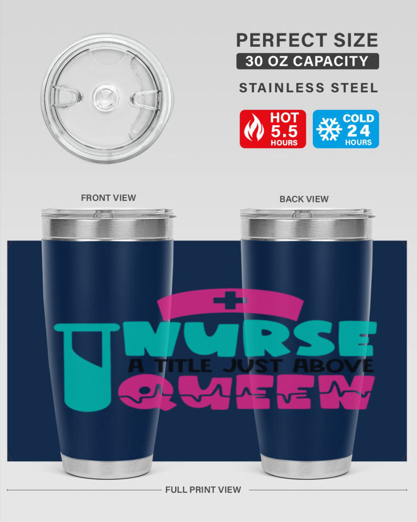 Nurse A Little Just Above Queen Style Style 121#- nurse- tumbler