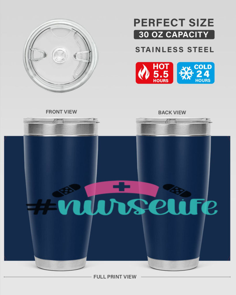 Nurse Life Style Style 107#- nurse- tumbler