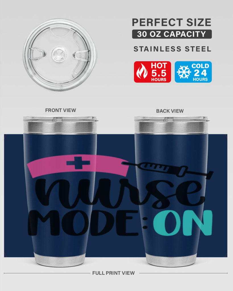 Nurse Mode ON Style Style 102#- nurse- tumbler