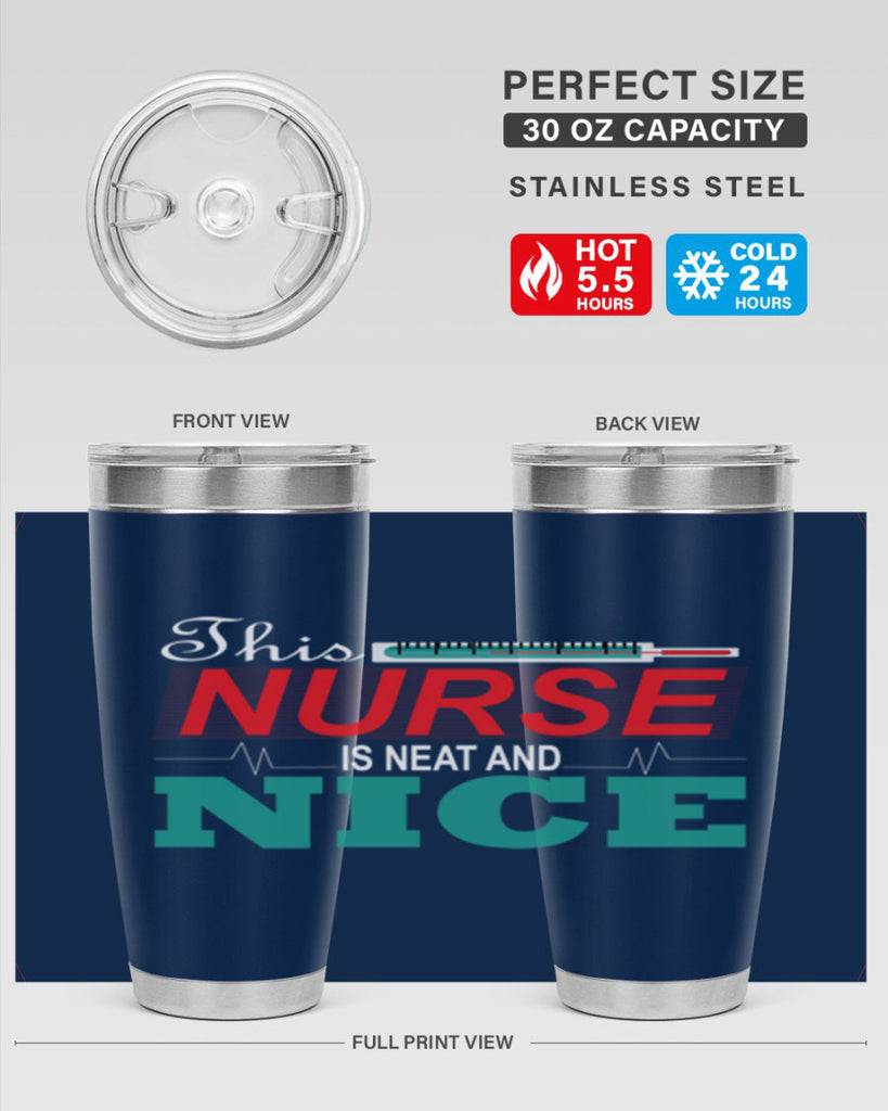 Nurse NiceTransperntPNG Style 403#- nurse- tumbler