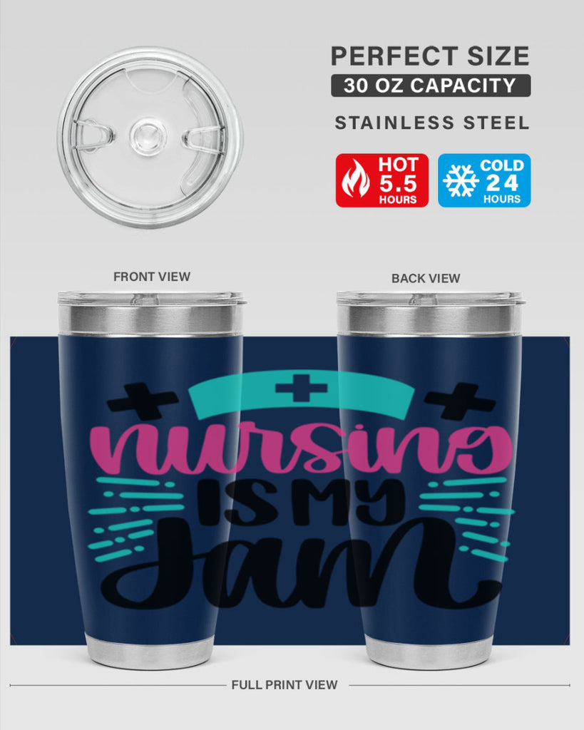 Nursing Is My Jam Style Style 67#- nurse- tumbler