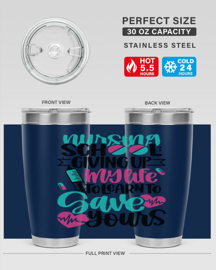 Nursing School Giving Style Style 66#- nurse- tumbler