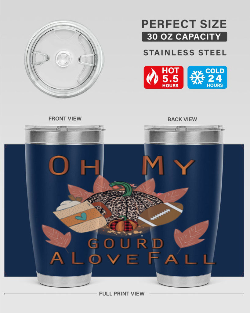 Oh My Gourd A Love Fall 452#- fall- Tumbler