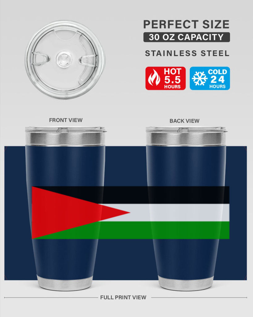 Palestine 64#- world flags- Tumbler