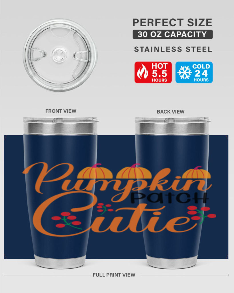 Pumpkin Patch Cutie 529#- fall- Tumbler