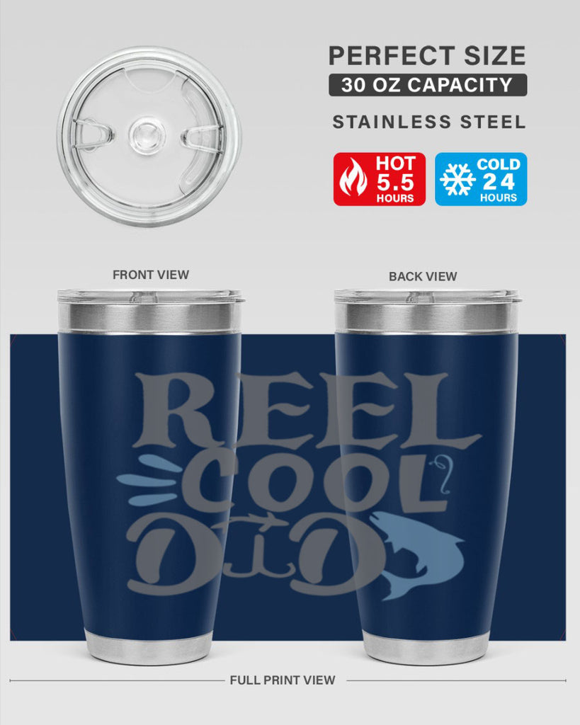 Reel Cool Dad 68#- dad- Tumbler