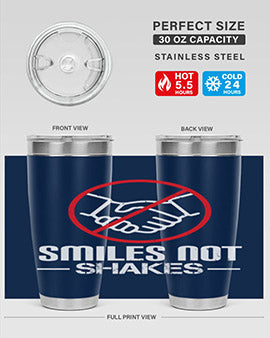 SMILES NOT SHAKES Style 23#- corona virus- Cotton Tank