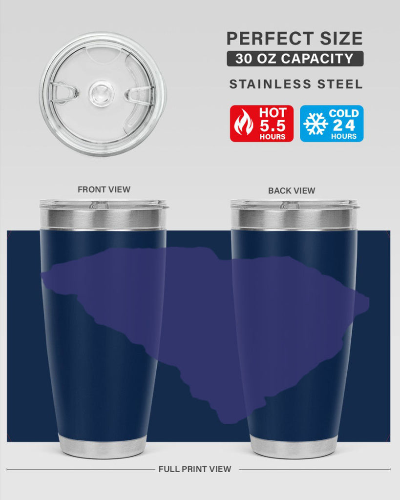 South Carolina 11#- stateflags- Tumbler