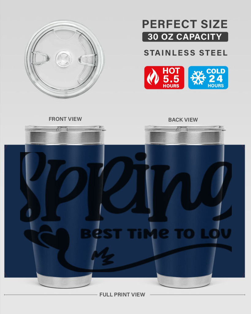 Spring Best Time to Love417#- spring- Tumbler