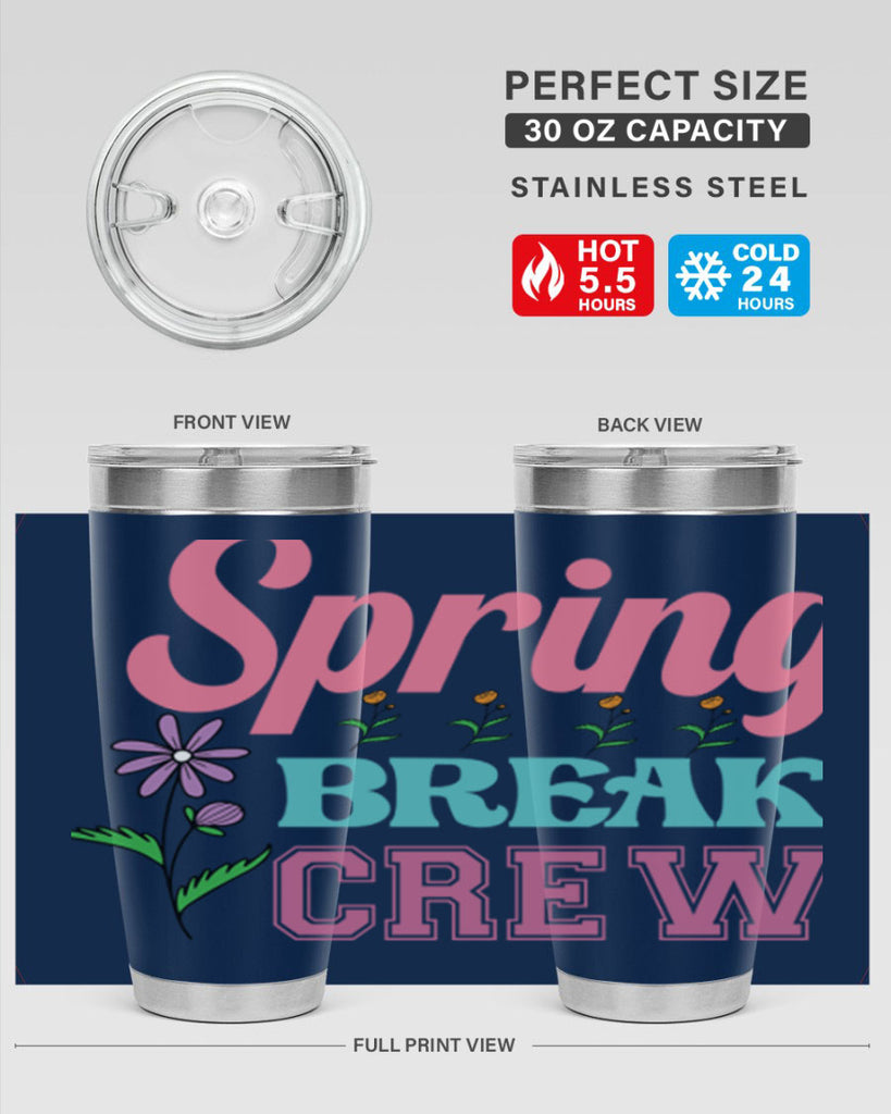 Spring Break Crew  484#- spring- Tumbler
