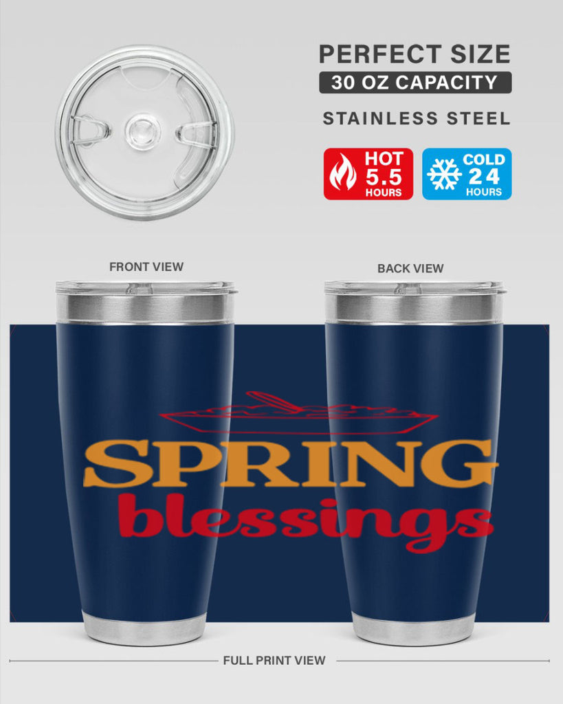 Spring blessings 420#- spring- Tumbler