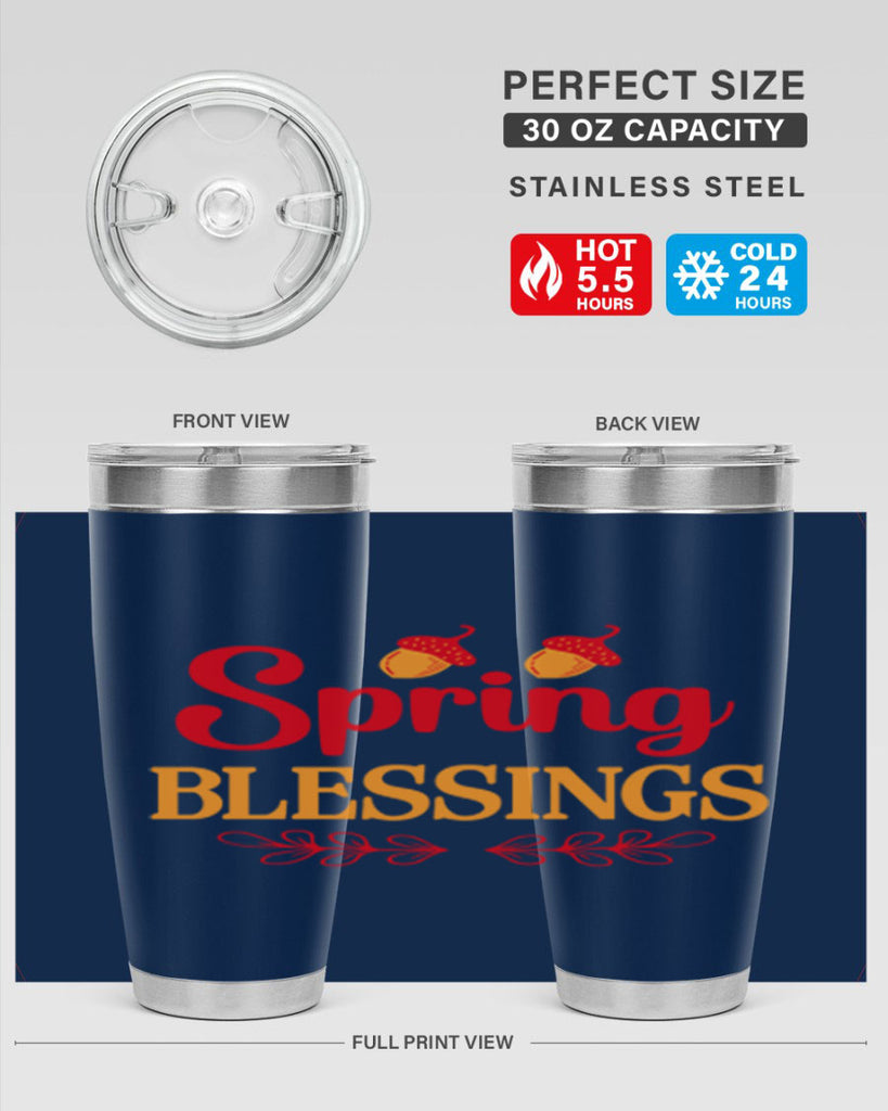 Spring blessings 421#- spring- Tumbler