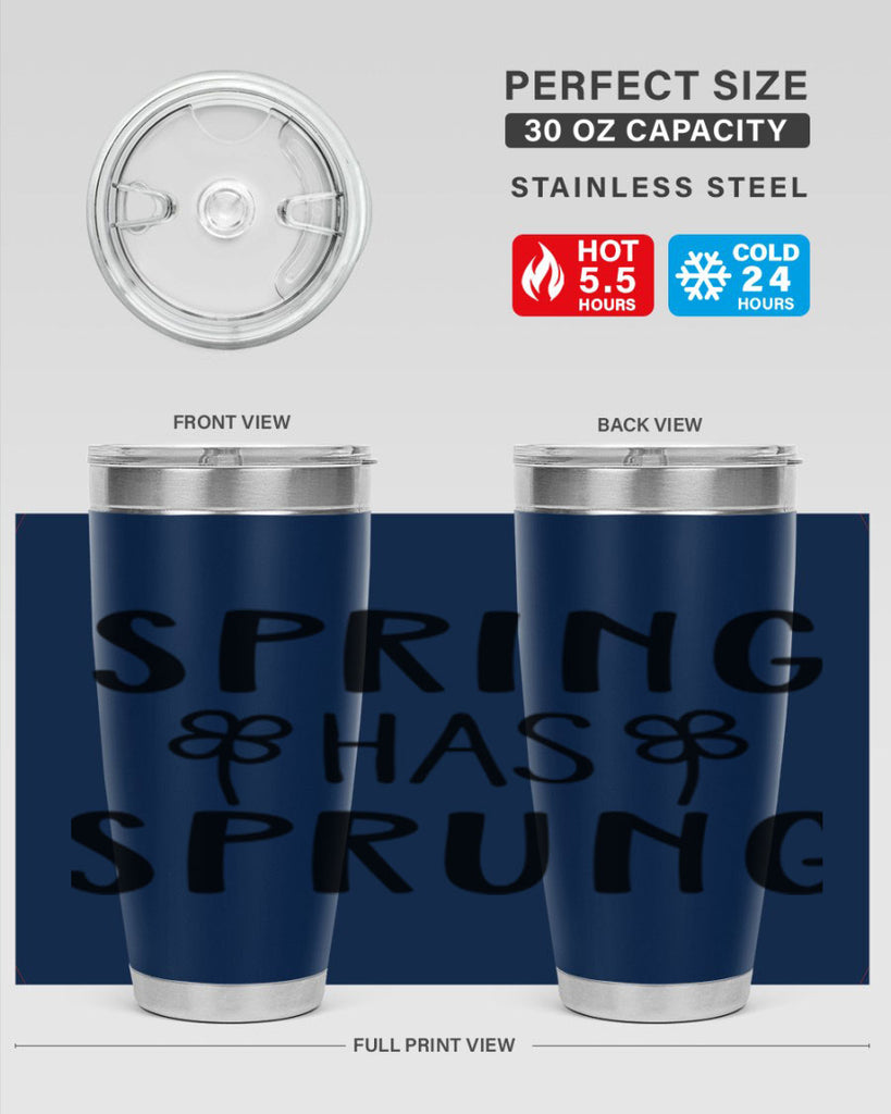 Spring has sprung design  490#- spring- Tumbler