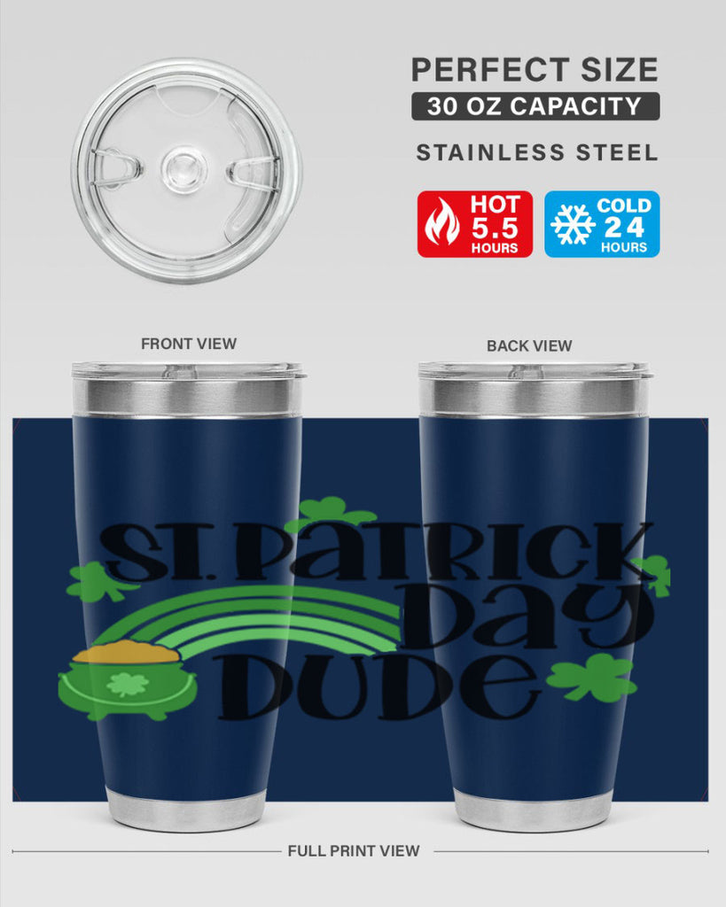 St Patrick Day Dude Style 29#- St Patricks Day- Tumbler
