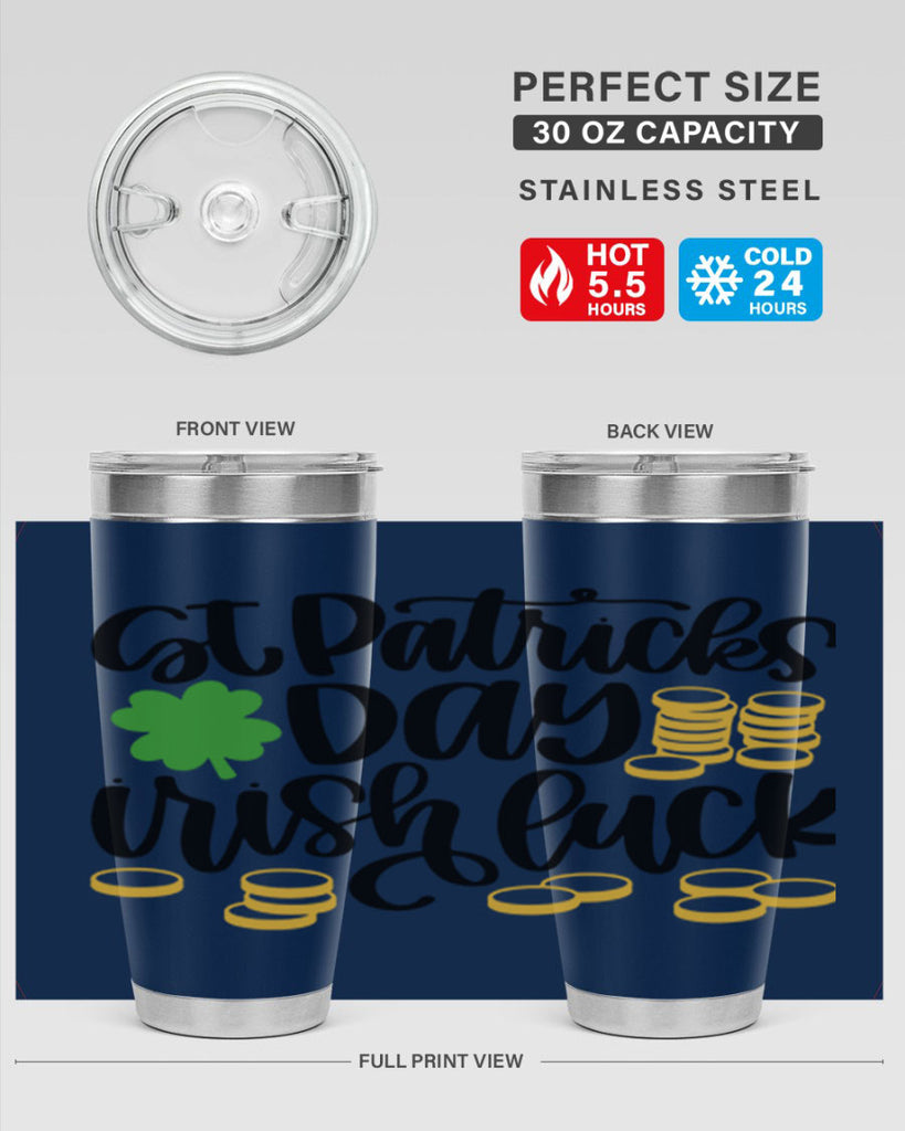 St Patricks Day Irish Luck Style 28#- St Patricks Day- Tumbler