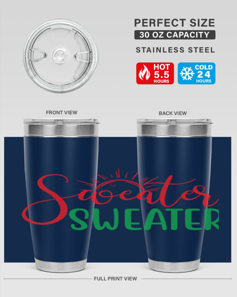 Sweater Weather 583#- fall- Tumbler
