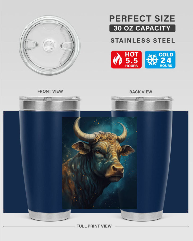 Taurus 55#- zodiac- Tumbler