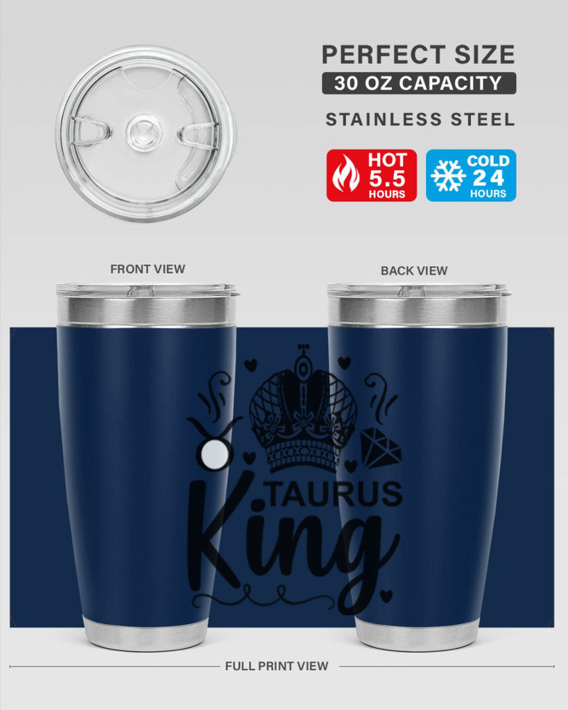 Taurus king 501#- zodiac- Tumbler