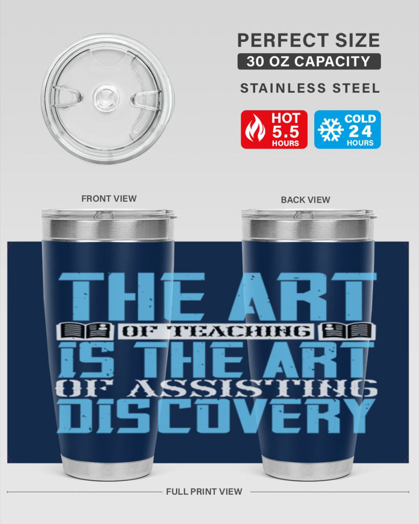 The art of teaching is the art of assisting discovery Style 15#- coaching- tumbler