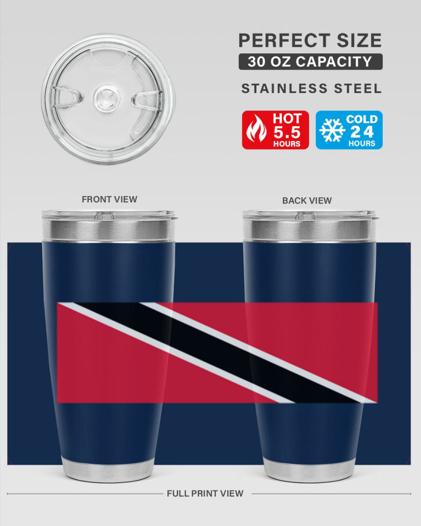 Trinidad and Tobago 19#- world flags- Tumbler