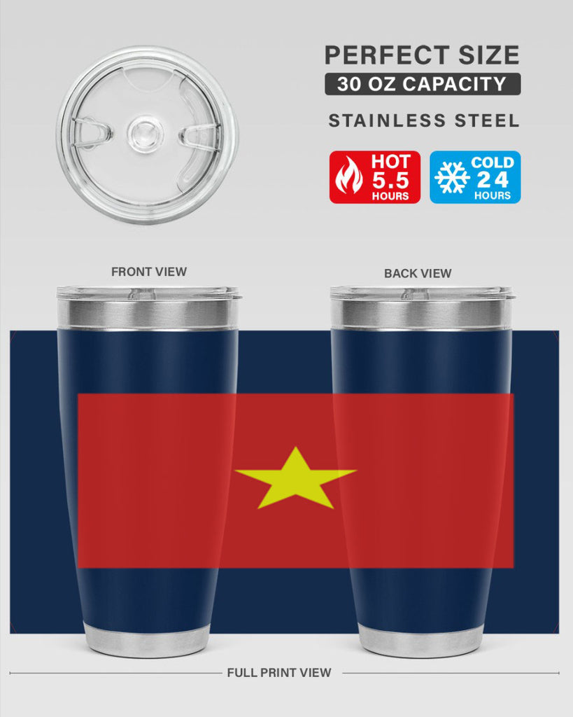 Vietnam 4#- world flags- Tumbler