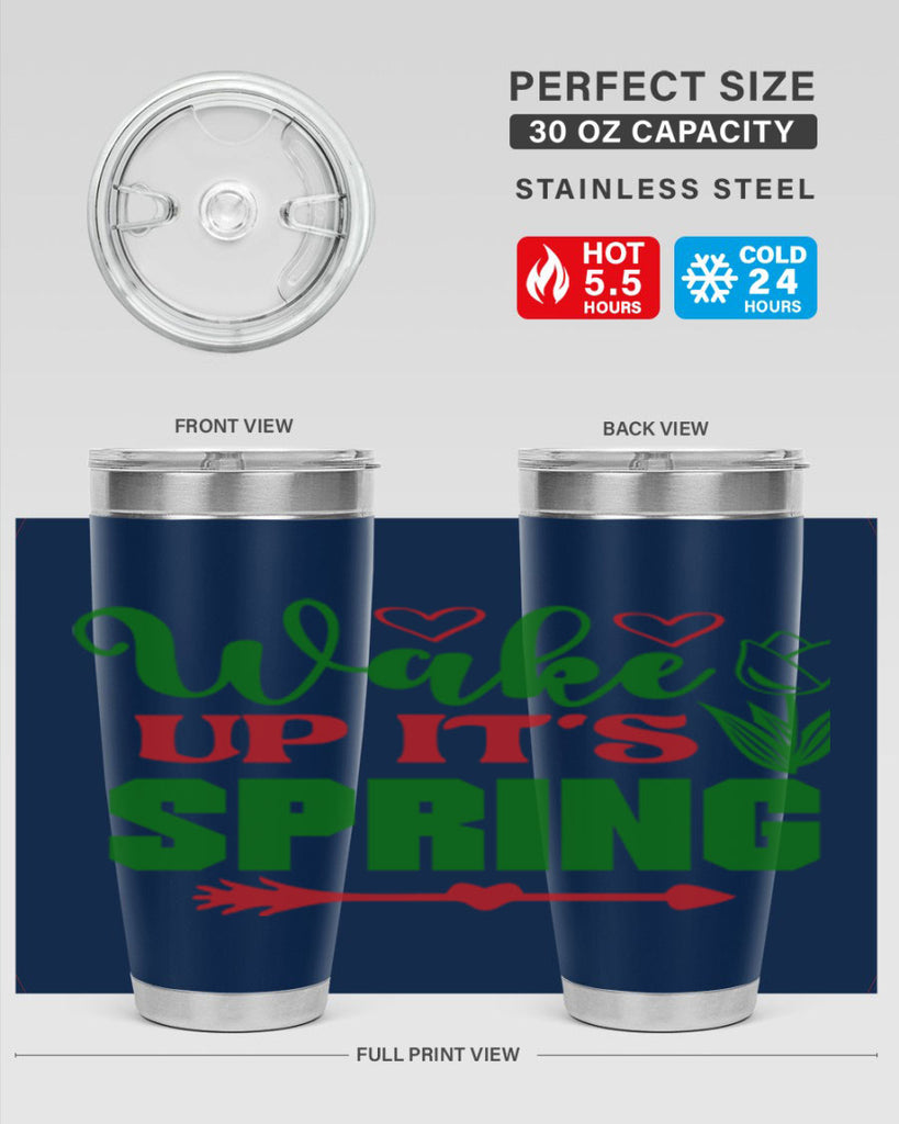 Wake Up Its Spring 562#- spring- Tumbler