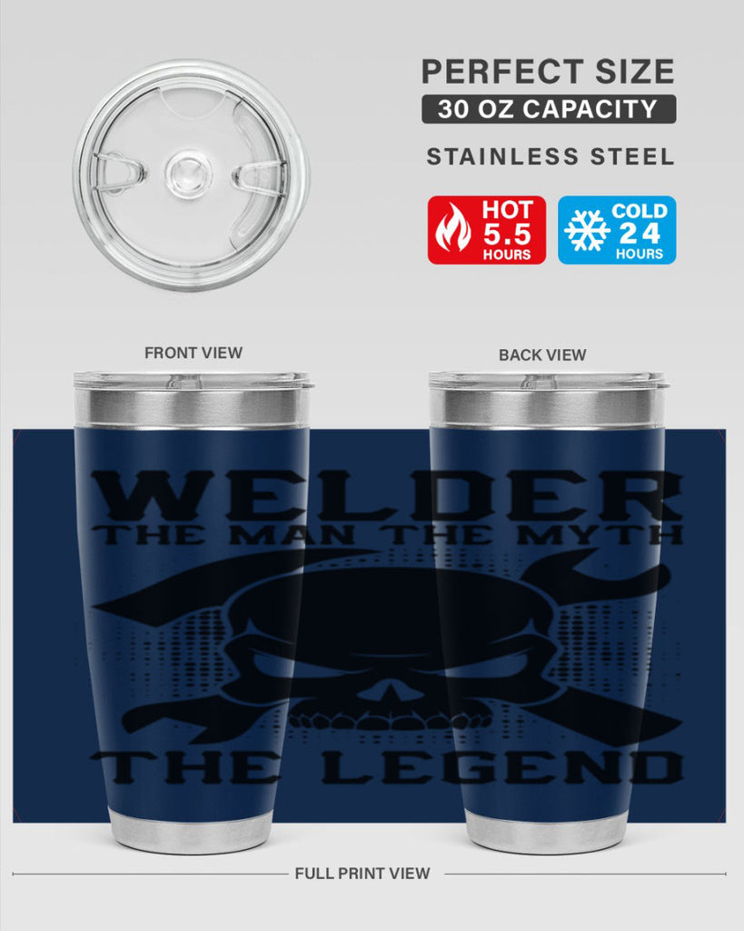 Welder the man Style 4#- welder- tumbler