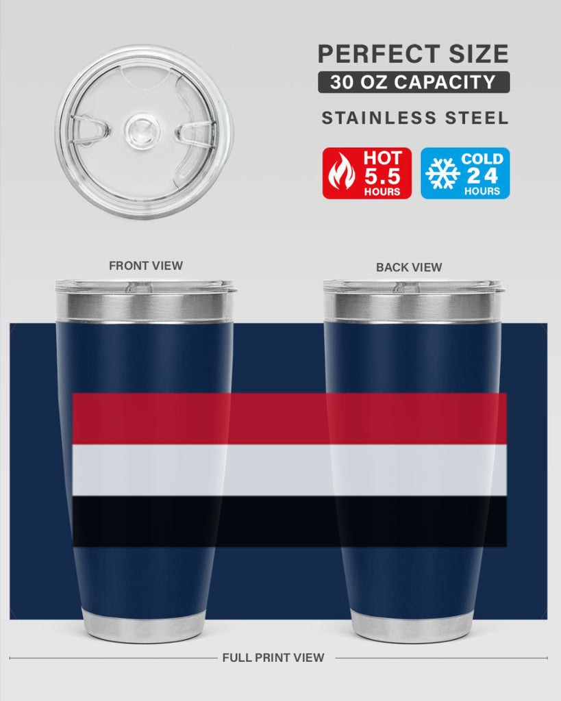 Yemen 3#- world flags- Tumbler