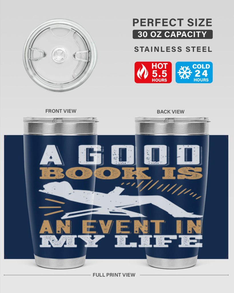 a good book is an event in my life 78#- reading- Tumbler