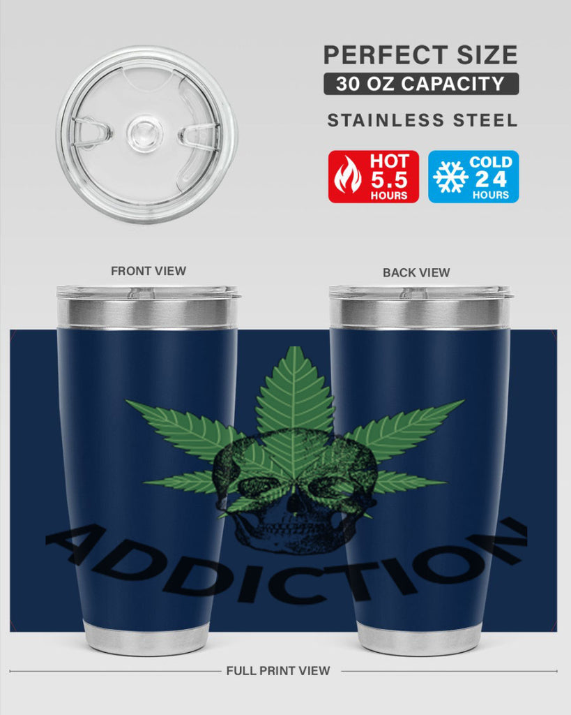 addiction cannabis 7#- marijuana- Tumbler