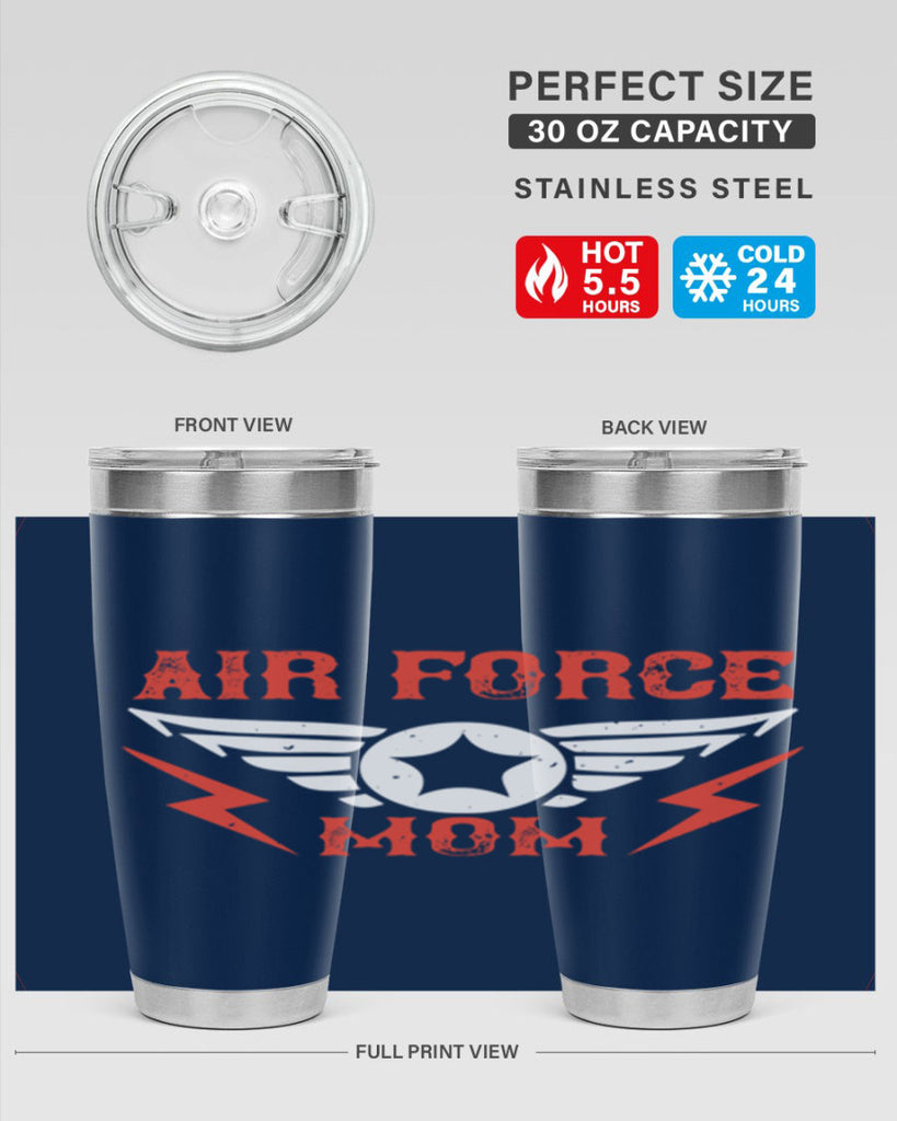 air force mom 225#- mom- Tumbler