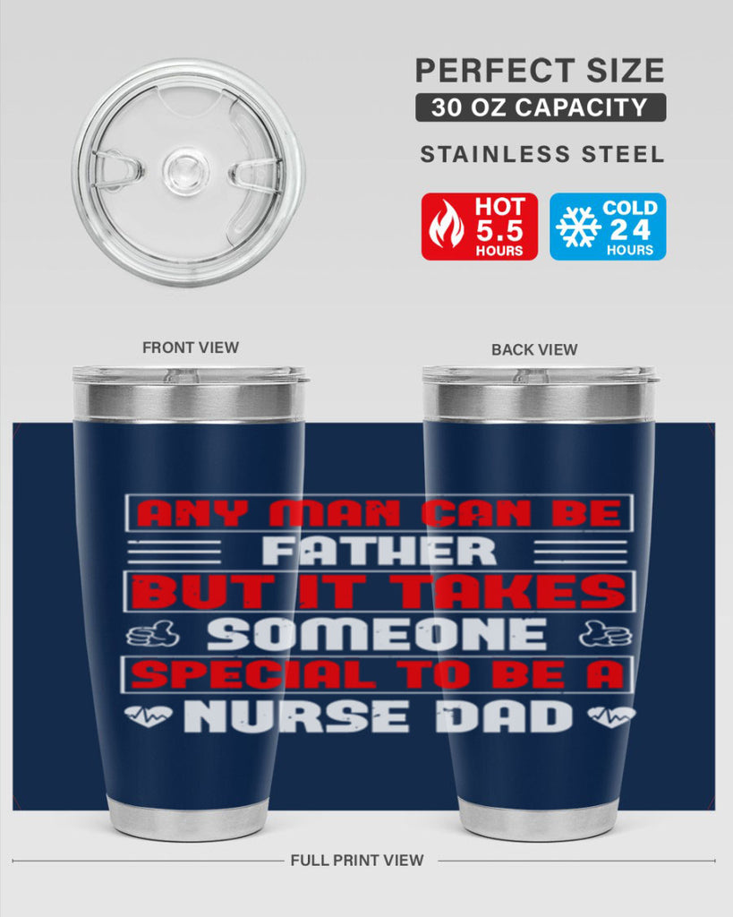 any man can be father Style 272#- nurse- tumbler