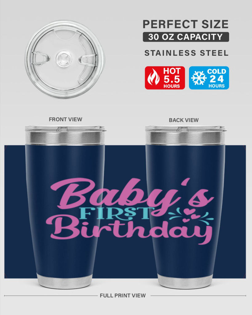 babys first birthday Style 288#- baby- tumbler