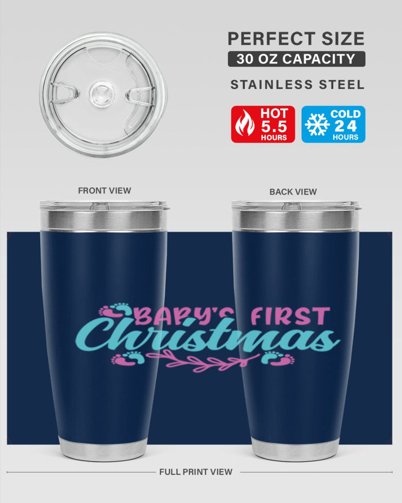 babys first christmas Style 287#- baby- tumbler