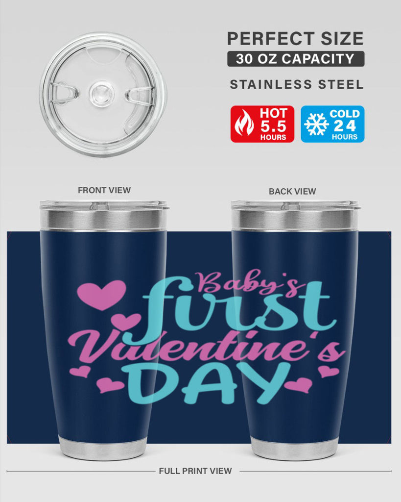 babys first valentines day Style 281#- baby- tumbler