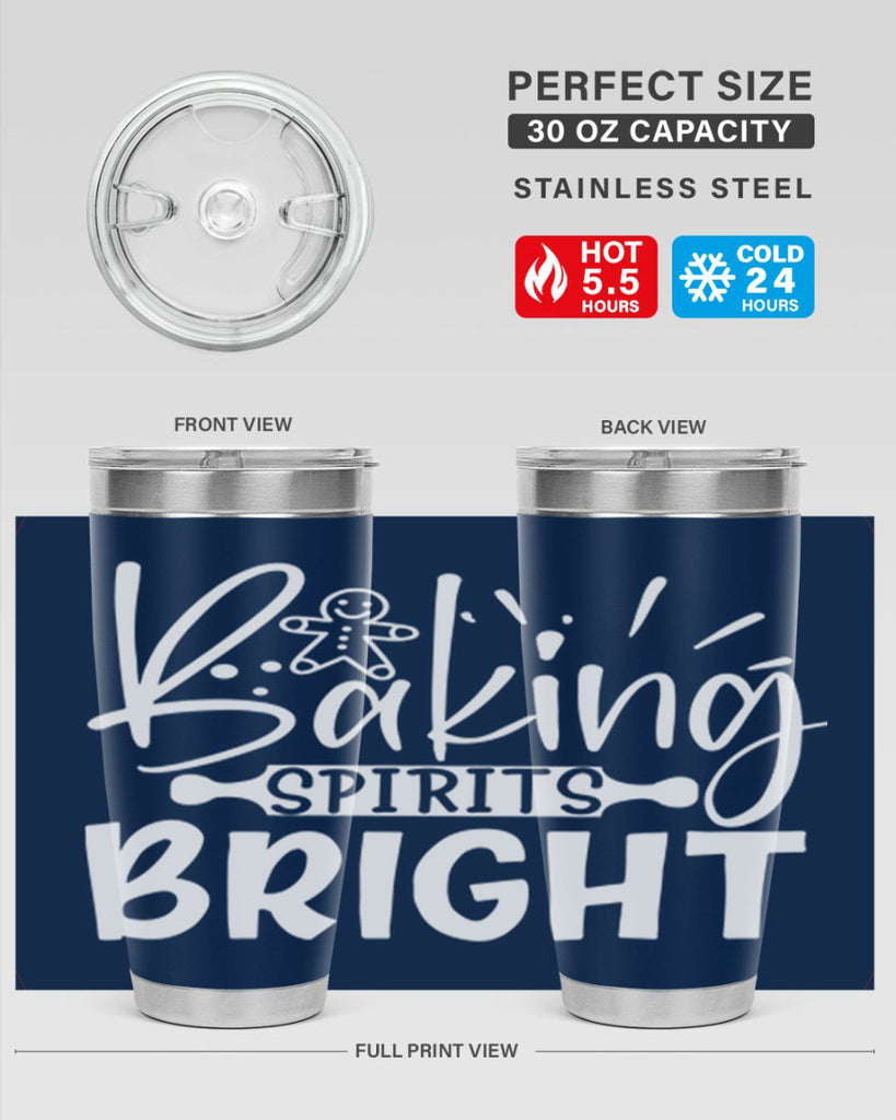 baking spirits bright 53#- kitchen- Tumbler