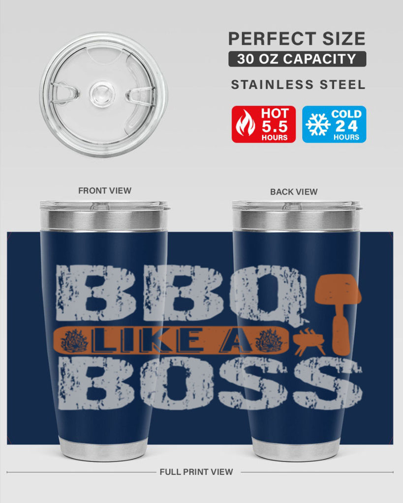 bbq like a boss 6#- bbq- Tumbler