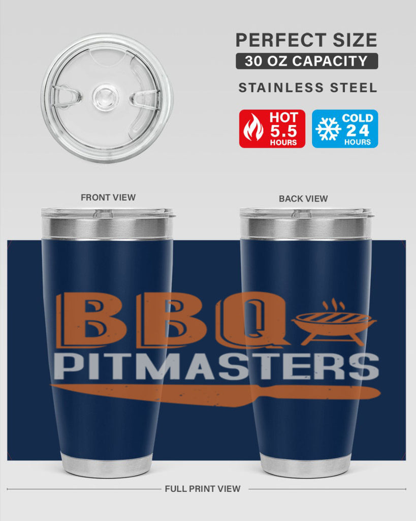 bbq pitmasters 4#- bbq- Tumbler